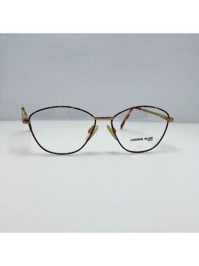 Looking Glass 9040 Gold Demi Blue Eyeglasses Eye Glasses Frames 52-18-140